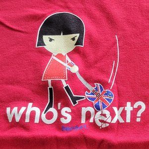 RARE Vintage Cosmic Debris BonBon "Who's Next" Tee-M